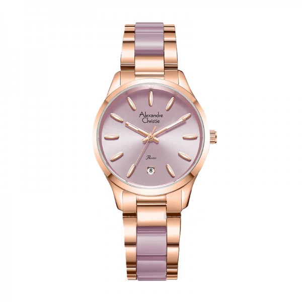 Alexandre Christie AC 2B44 Rosegold Purple LDBRGPN